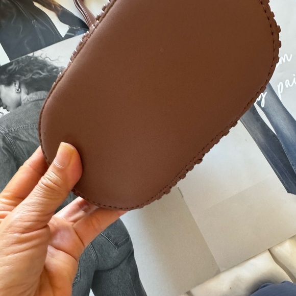 LOFT Tan Woven Tote Bag - Picture 4 of 6